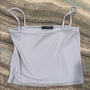 Brandy Melville blue crop top